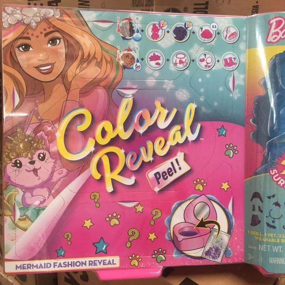 Búp Bê Barbie Phong Cách Mới 2021 Thay Đổi Màu Sắc Kiểu Cổ Tích Cho Bé Gái GXY20 ZHQX