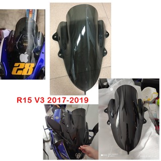 Kính Chắn Gió Cho Xe Mô Tô Yamaha R15 V3 2017 2019 2018 Tiện Dụng