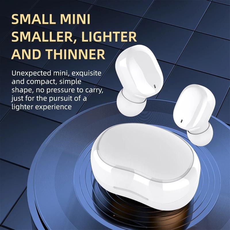 Tai Nghe Không Dây Bluetooth 5.1 TWS E8S Mini Màn Hình Cảm Ứng Kỹ Thuật Số