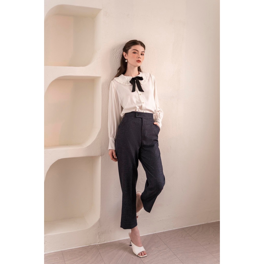 Áo sơ mi + áo ghile + quSet Anna