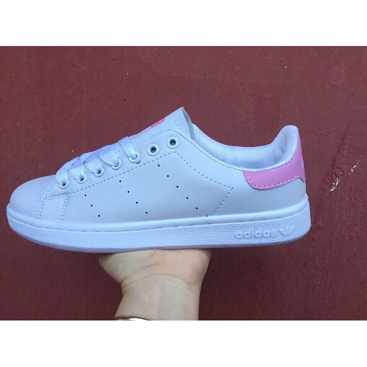 [TẶNG FULLBOX + TẶNG LỌ VỆ SINH GIÀY] Giày Adidas Stanmith Hồng