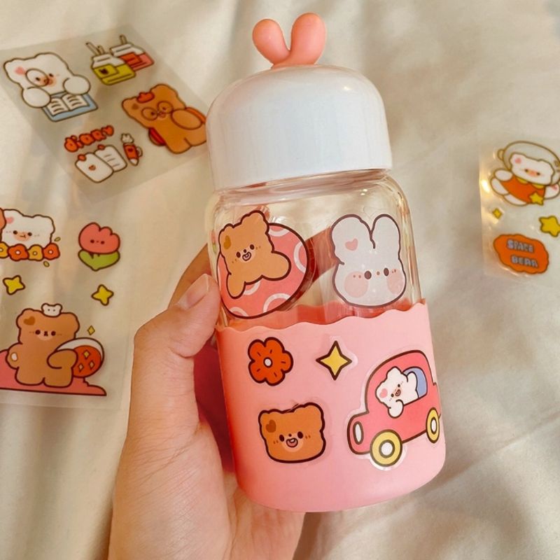 4 tấm sticker cute mẫu ngẫu nhiên