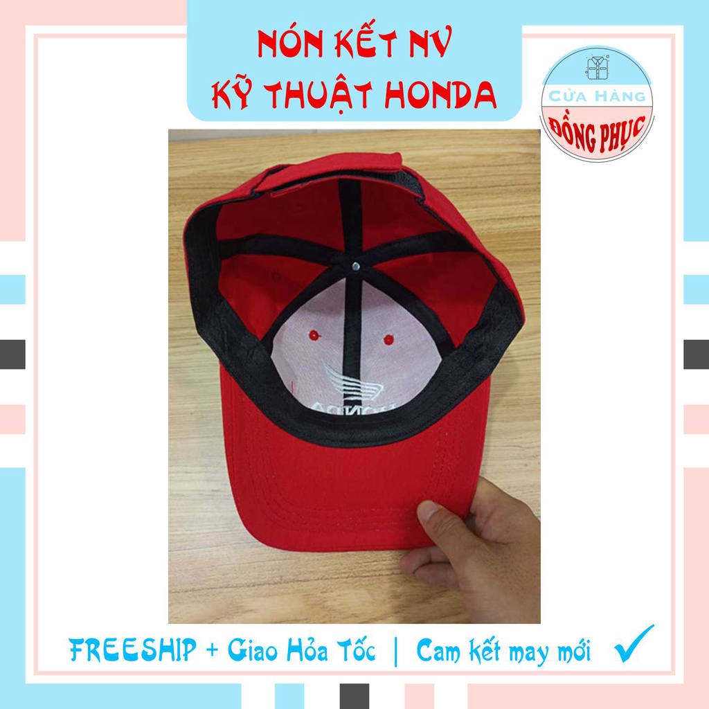 NÓN KẾT THỢ HONDA - NÓN KẾT ĐỎ, XANH CHÍNH HÃNG HONDA, ĐÚNG CHUẨN CỦA HEAD! GIÁ SỈ