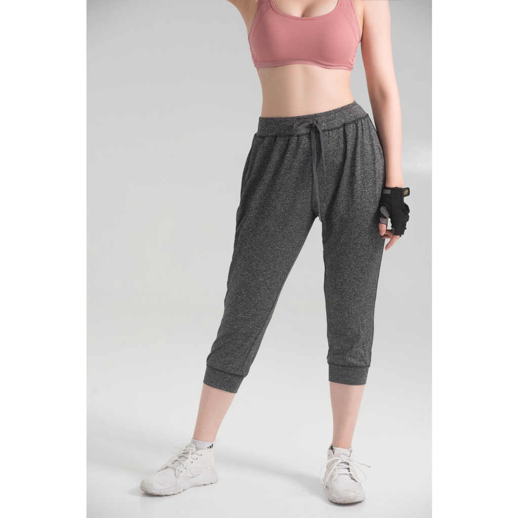 Quần tập nữ Gunze Active Style STJ733 quần tập gym, yoga, chất liệu co giãn chính hãng Nhật Bản