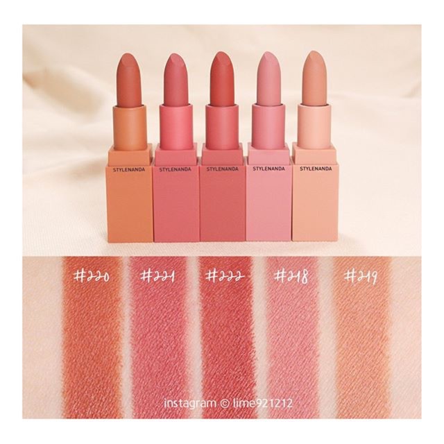 [Chính Hãng shop SALE LỖ- lấy hàng mới về]Son Lỳ 3CE MOOD - RED RECIPE MATTE LIP COLOR CHÍNH HÃNG (shop tự nhập từ Hàn))