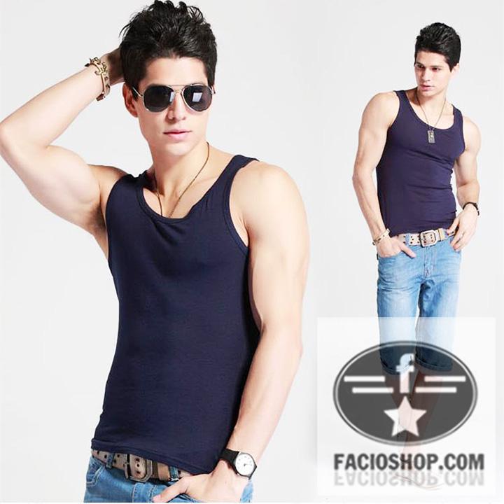 Áo thun ba lỗ Nam Facioshop UP05