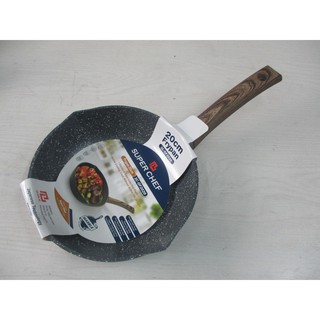 Chảo Vân Đá Đáy Từ Super Chef 2 Miệng Rót