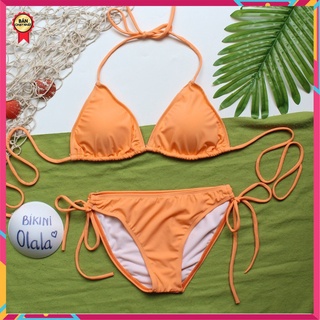 Bikini tam giác cam carot