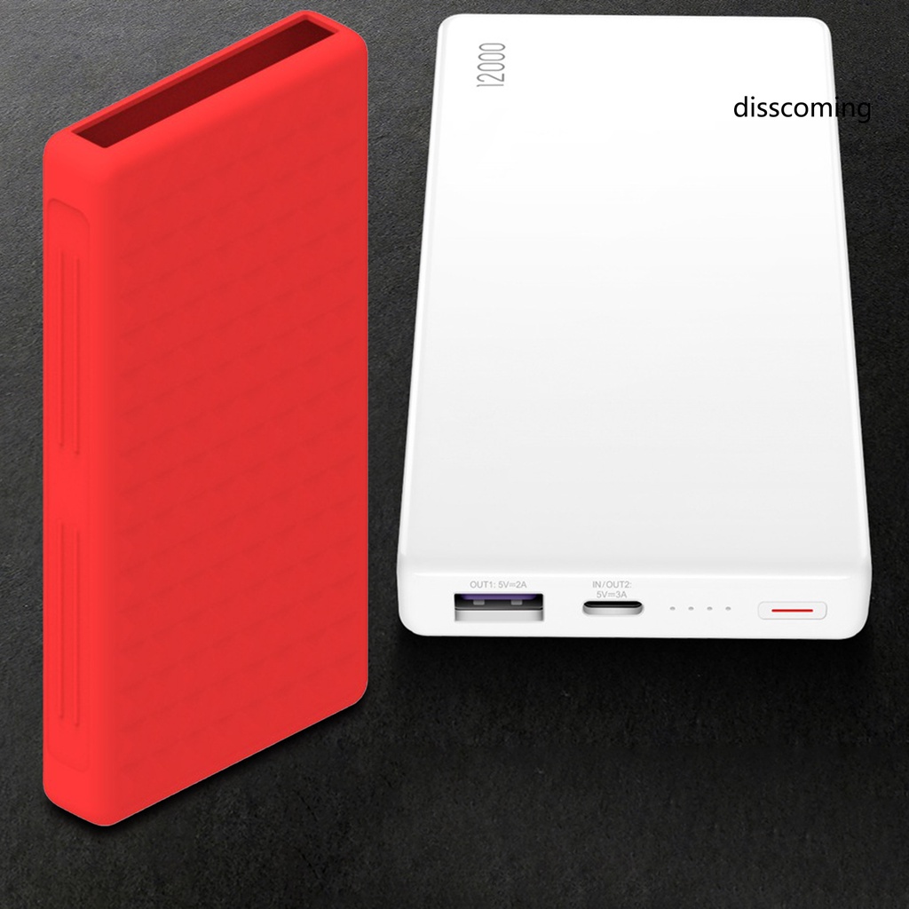 Ốp Điện Thoại Silicone Chống Bụi Màu Trơn Cho Huawei Glory Power Bank 12000mAh CP12S