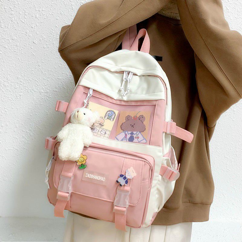 Balo Học Sinh Đi Học Đựng Sách Vở - Balo Ulzzang Nam nữ thời trang học sinh sinh viên laptop giá rẻ cấp 1 2