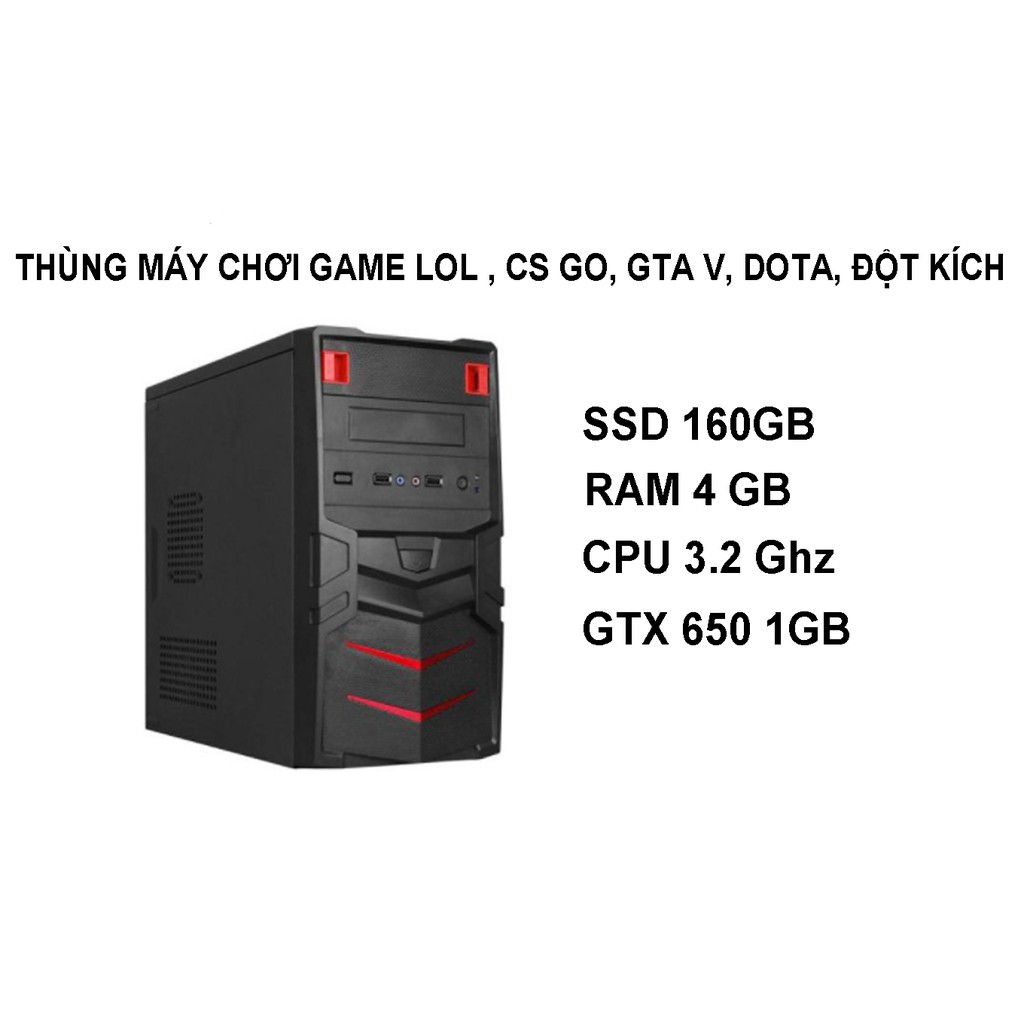 combo main H81+ g3250 + ssd160g + gtx 650 +nguồn 400w | BigBuy360 - bigbuy360.vn