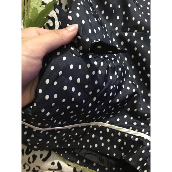 Quần Liền Áo Chấm Bi