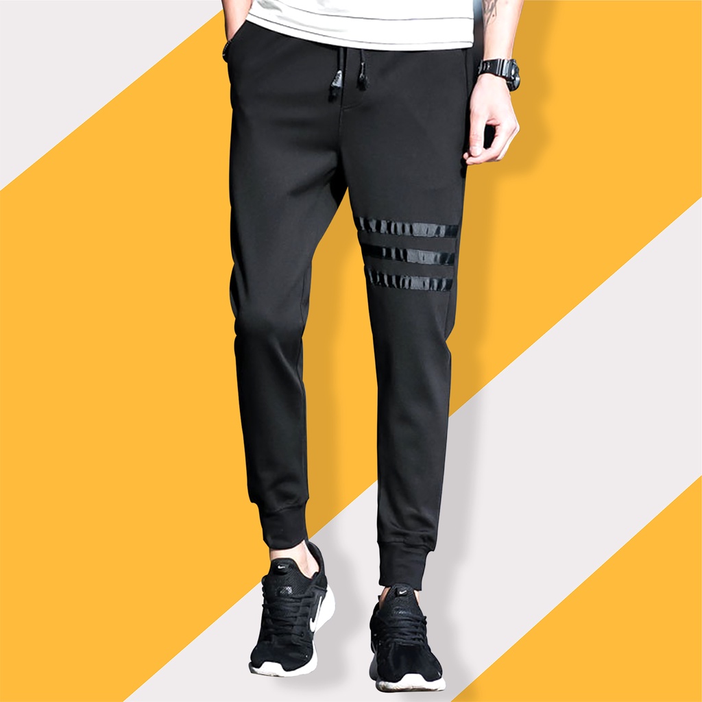 Quần Jogger nam thể thao, quần thun dài nam thu đông chất umi trơn cao cấp phong cách trẻ trung cá tính - Q3M