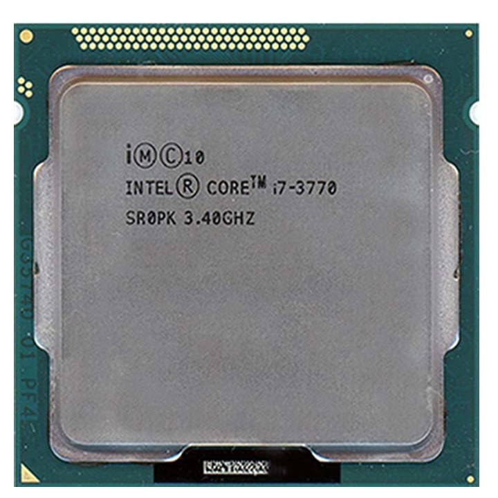 Bộ vi xử lý Intel Core i7 3770 3.40GHz(up to 3.9GHz, 4 lõi,8 luồng), Bus 1333/1600MHz