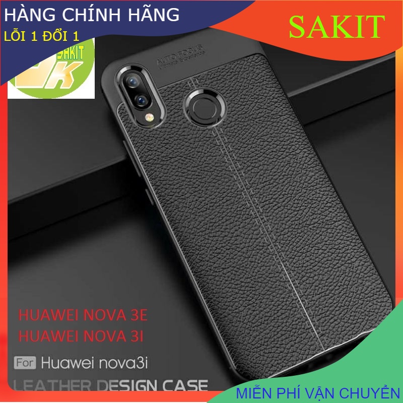 ỐP LƯNG VÂN DA CAO CẤP AUTO FOCUS CHO ĐIỆNTHOẠI HUAWEI NOVA 2i - NOVA 3I.
