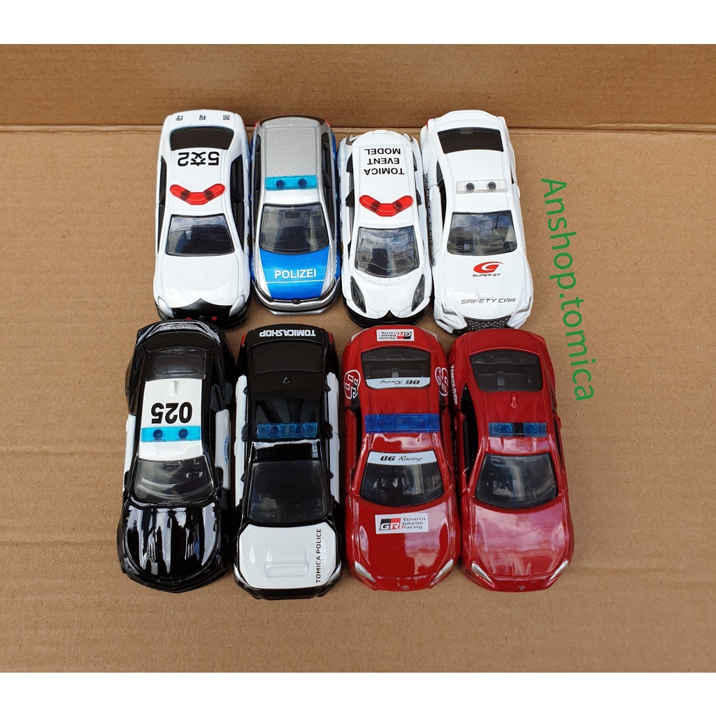 Mô hình xe C.Sát nhiều mẫu tomica Nhật bản