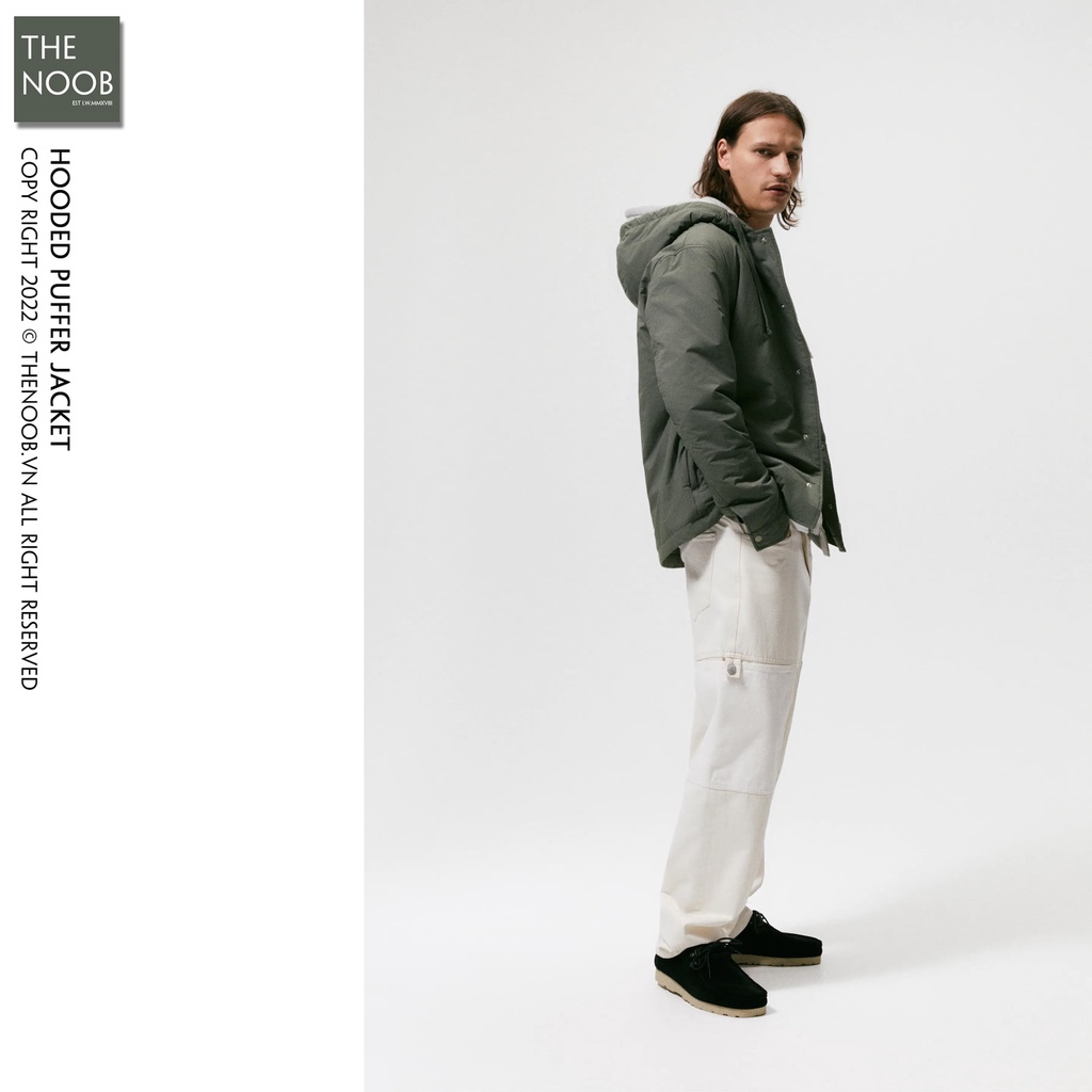 Áo Khoác Trần Bông Có Mũ - 2022AK30