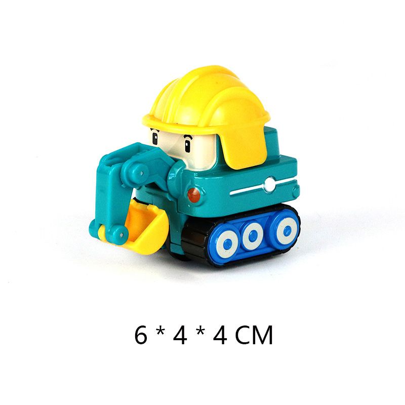 Mô Hình Xe Buýt Robocar Poli Hàn Quốc Mini 19 Kiểu Dáng Mới Làm Quà Tặng Cho Bé