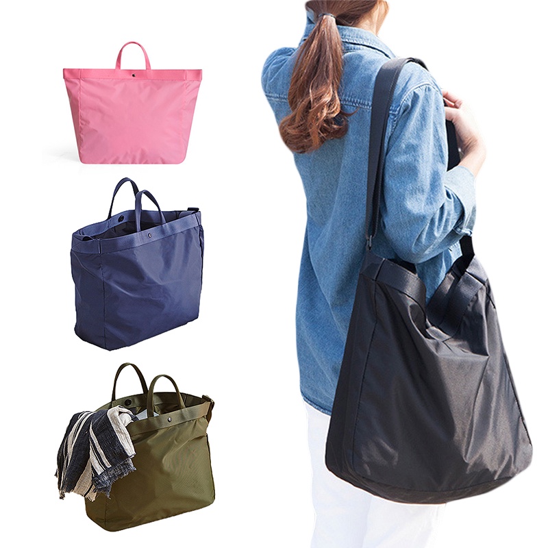 Evertoner Túi Xách Du Lịch Cỡ Lớn Bằng Nylon Thời Trang Cho Nam Nữ