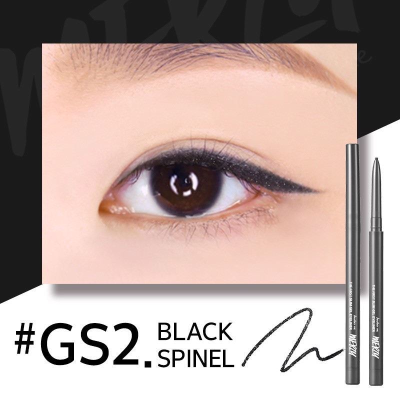 Chì Kẻ Mắt Siêu Mảnh Chống Trôi, Siêu bền, Siêu Lỳ Merzy The First Gel Eyeliner