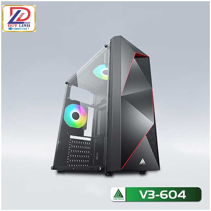 [Mã ELHAMS5 giảm 6% đơn 300K] Vỏ máy tính Gaming Các Loại Case trong suốt lắp led đẹp(chưa có fan led)