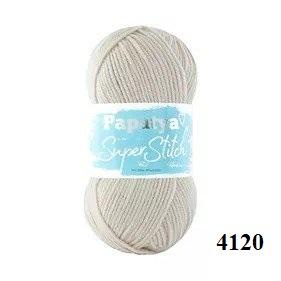 Len trơn Papatya Super Stitch nhập khẩu từ Kamgarn, đan móc áo, váy