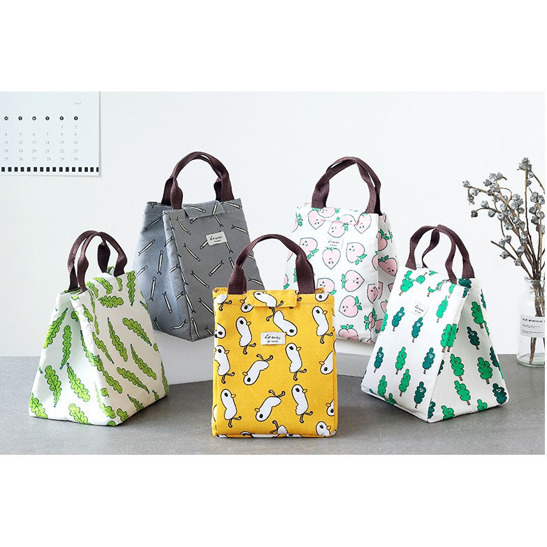 Túi giữ nhiệt để hộp cơm văn phòng tiện ích DOS77