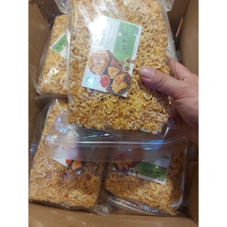 Cơm sấy zip chà bông minh châu 250gr/ bịch