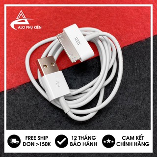 Dây Sạc IP 4/4s - iPad Bóc Máy | Chính Hãng 100% | Bảo Hành 03 Tháng Lỗi 1 Đổi 1.