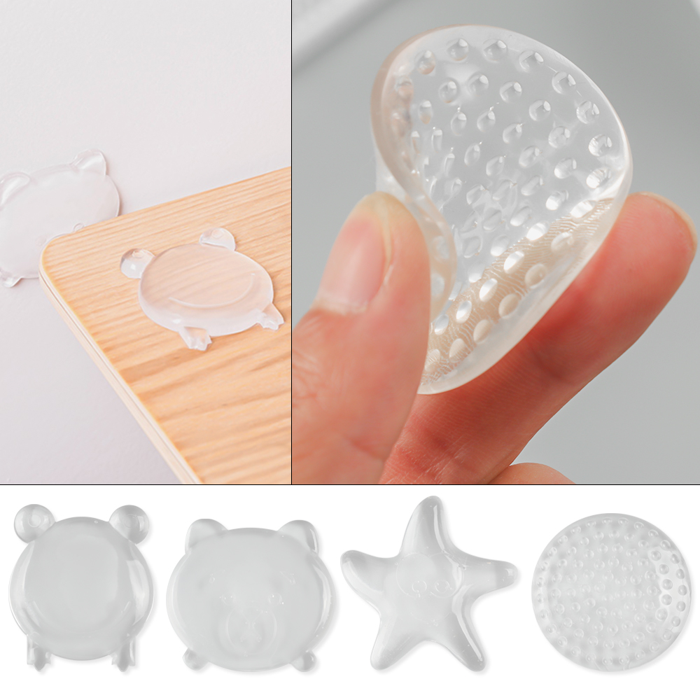 Miếng dán cao su trong suốt chống va chạm chống sốc cho tay cầm cửa