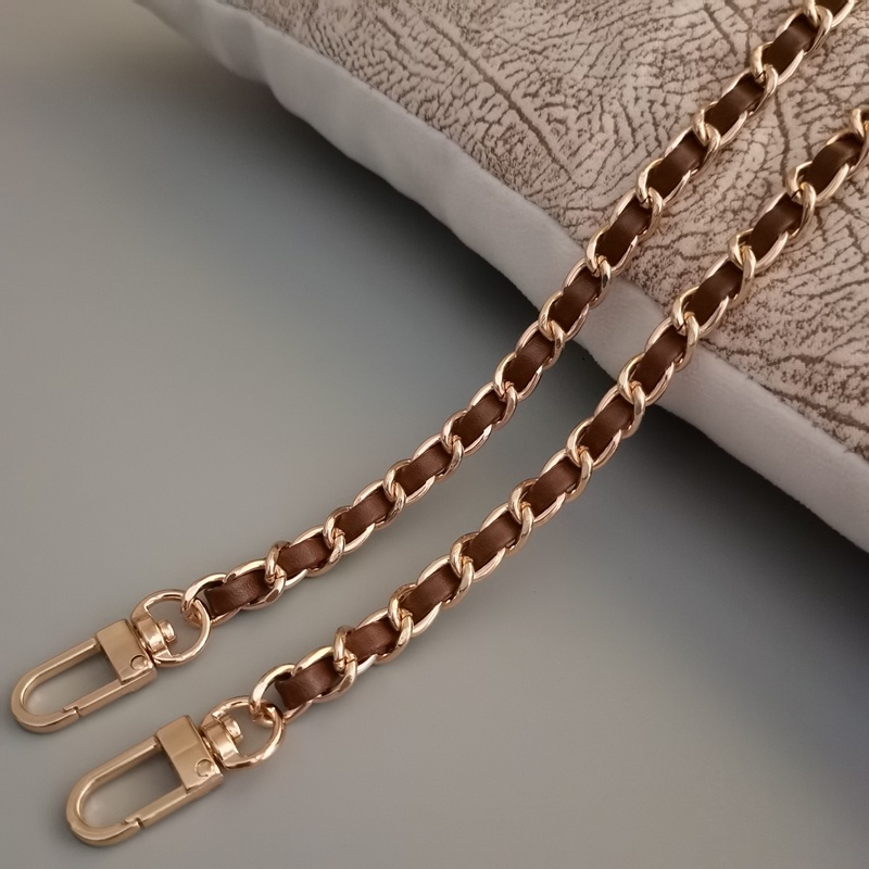 Dây xích túi xách  Dây Xích Kim Loại Đeo Túi Xách Bằng Da Tiện Dụng quai túi xách thay thế dây đeo túi