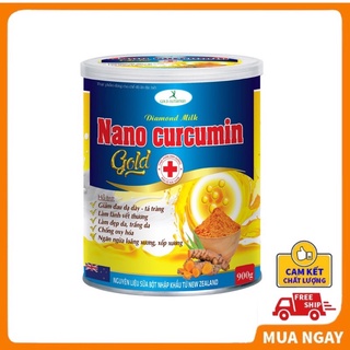 Sữa nghệ nano curcumin gold 900g diamond milk