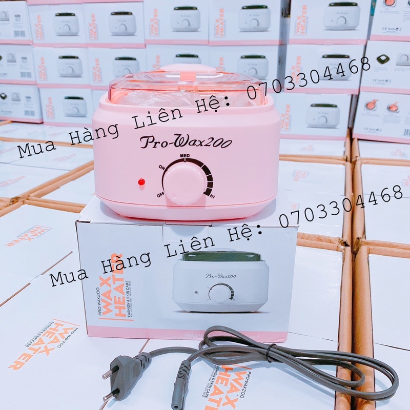 Nồi nấu sáp wax lông nóng Pro Wax 200, nồi nấu sáp wax phiên bản nâng cấp