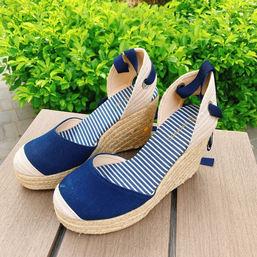 NEW 2022- Dép cói đế xuồng tôn dáng cực xinh, Size từ 36 -39, Changin shop
