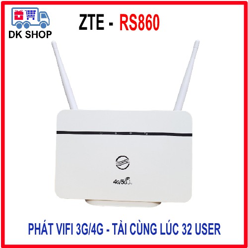 Bộ Phát Wifi 4G CPE RS860 - Tốc Độ 300Mbs - Kết Nối Cùng Lúc 32 User - Chính Hãng - Giá Rẻ.