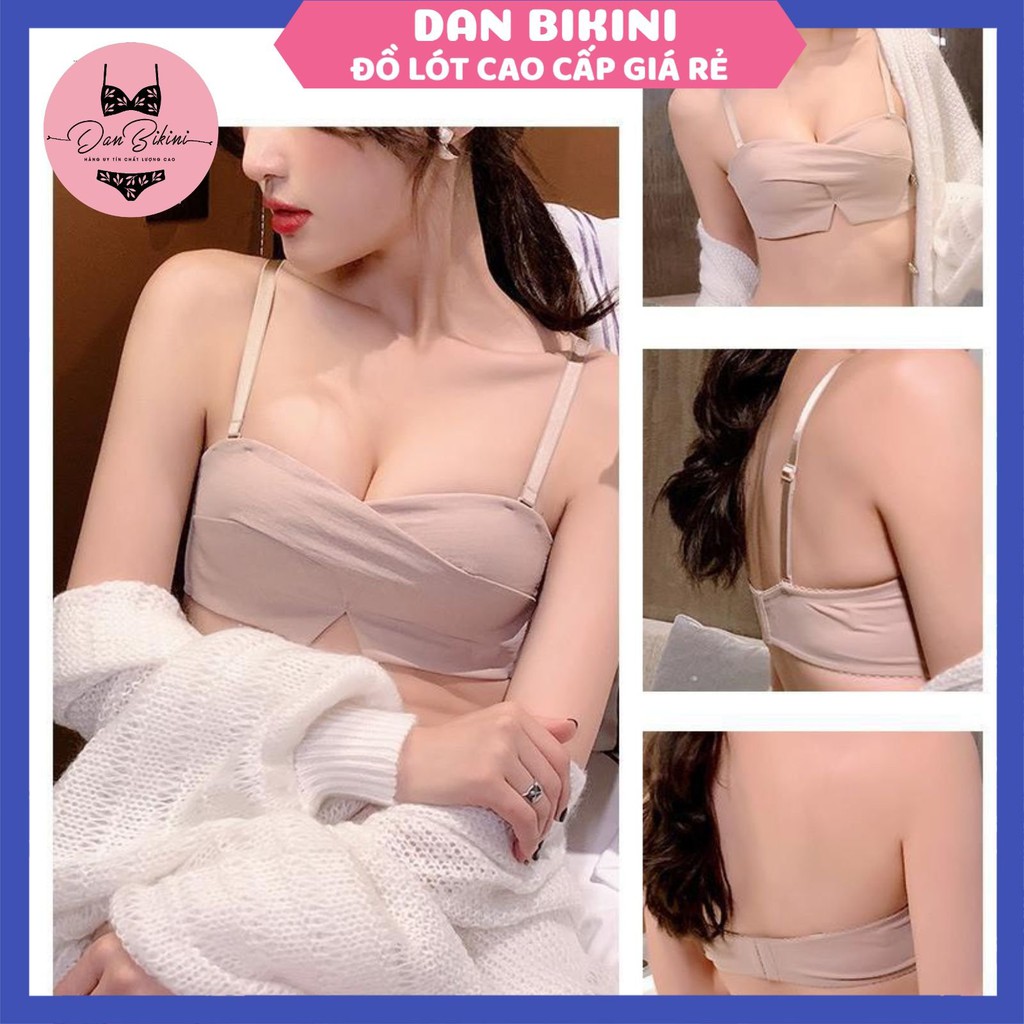 Áo Lót Nữ ❤️FREESHIP❤️ Áo Ngực Nữ Cotton đan chéo mềm mại thoáng mát tôn vòng một quyến rũ mã AL27