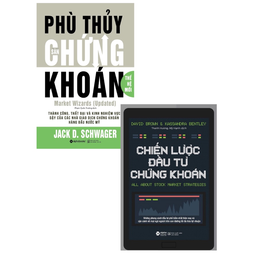 Sách - Combo Chiến Lược Đầu Tư Chứng Khoán + Phù Thủy Sàn Chứng Khoán Thế Hệ Mới (Bộ 2 Cuốn)