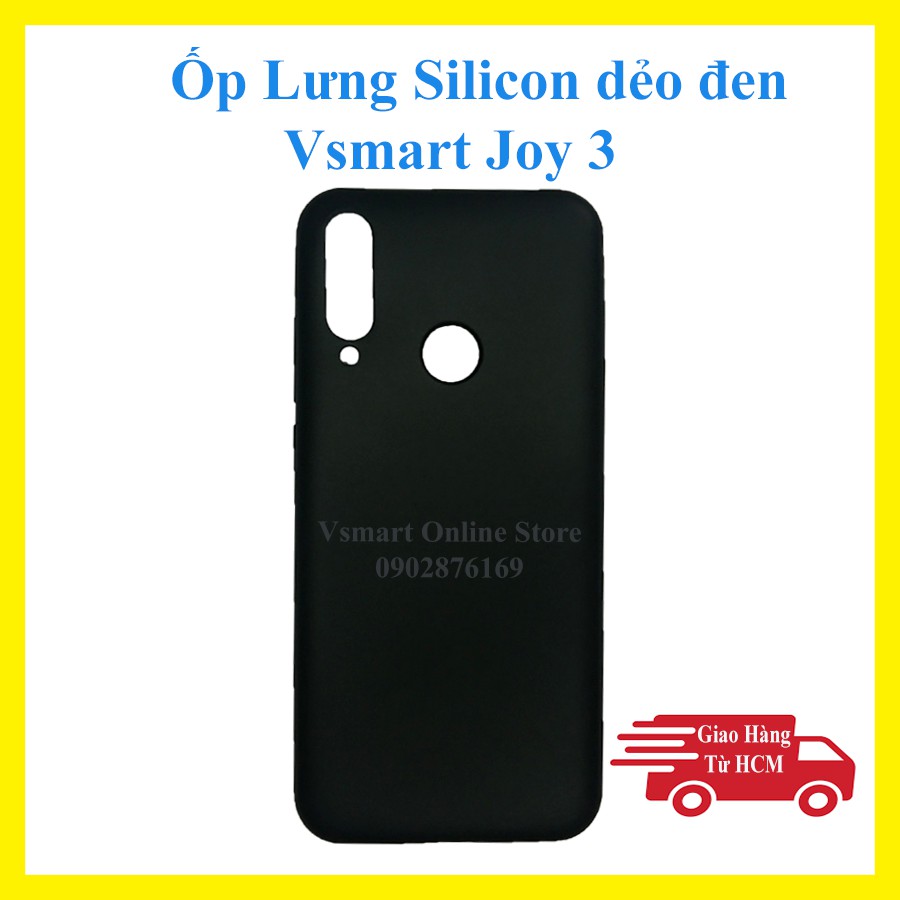 Ốp lưng Vsmart Joy 3 - Ốp dẻo đen và dẻo trong