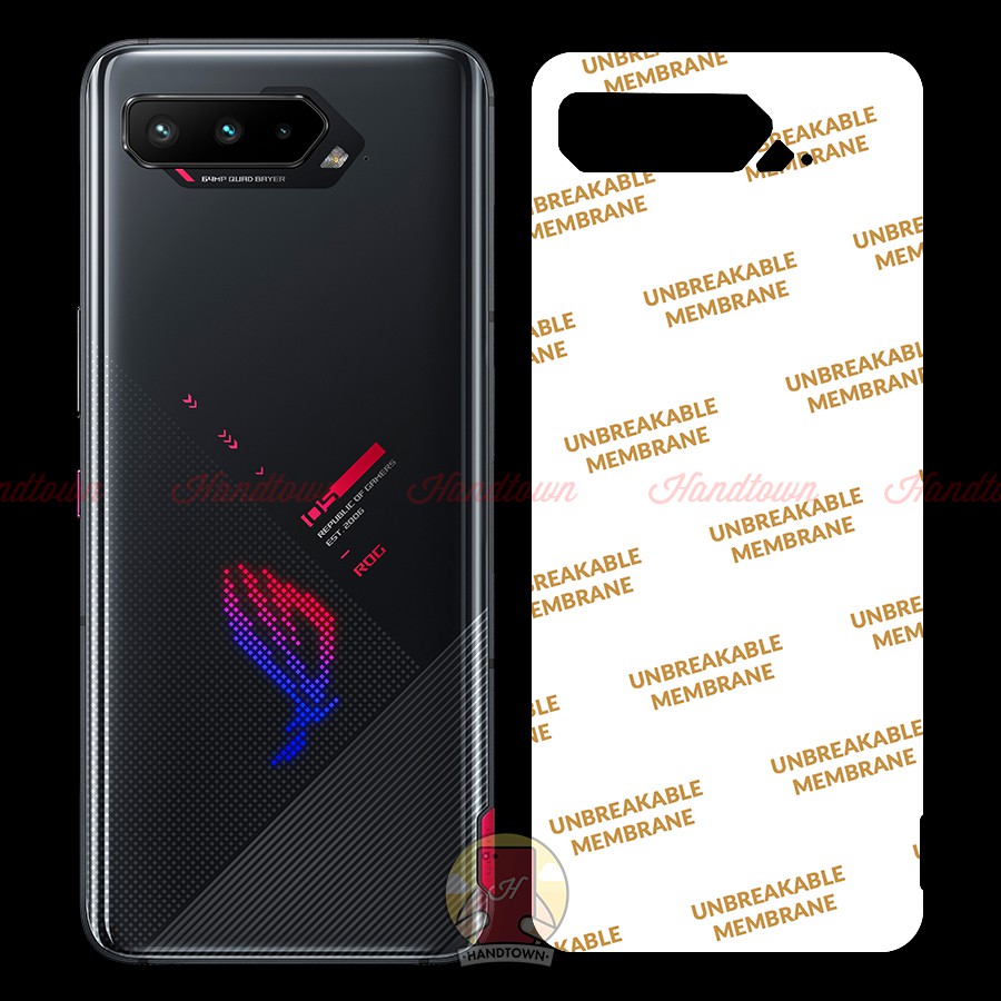 Dán PPF Asus Rog Phone 5S 5 Pro Ultimate 3 ZS661KS II 2 XZ660KL ZS600KL 3 Strix Edition 6 7 Bảo Vệ Màn Hình Và Mặt Lưng