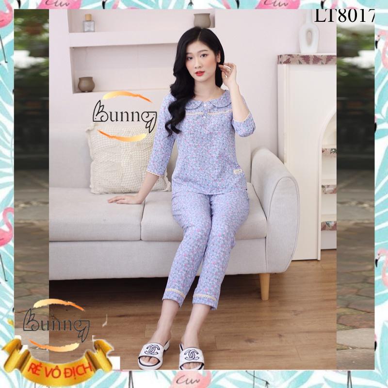 QUẦN ÁO MẶC NHÀ CHẤT LIỆU LỤA TAY LỠ, HỌA TIẾT HOA NHÍ XINH FOM DÁNG ĐẸP
