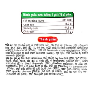 HẢO HẢO MÌ XÀO (75g x 30gói)
