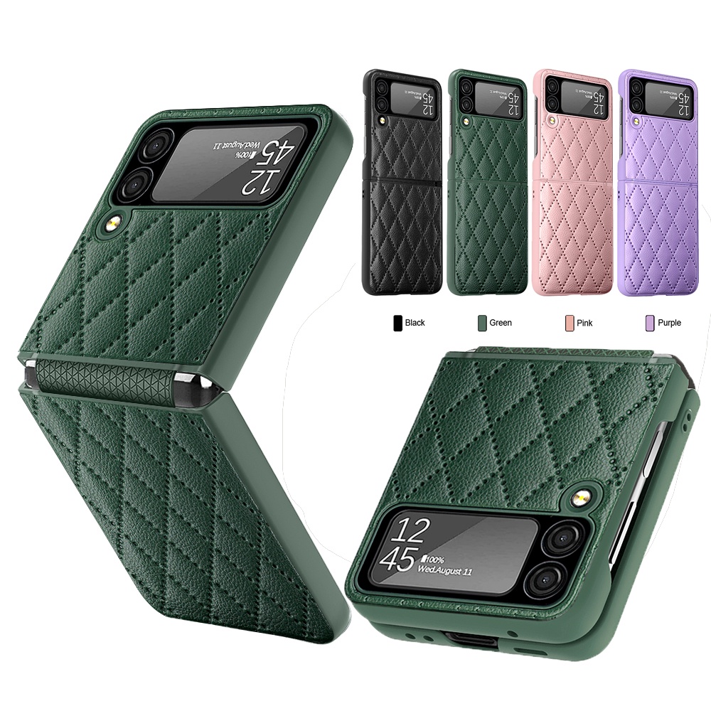 Bao Da Điện Thoại Chống Sốc Sang Trọng Cho samsung galaxy zflip5 z flip 3 z flip 4 5g zflip3 zflip4