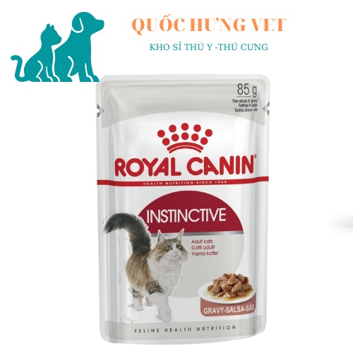 PATE ROYAL CANIN INSTINCTIVE 85G GIÀNH CHO MÈO TRƯỞNG THÀNH...85G...QUOCHUNGVET