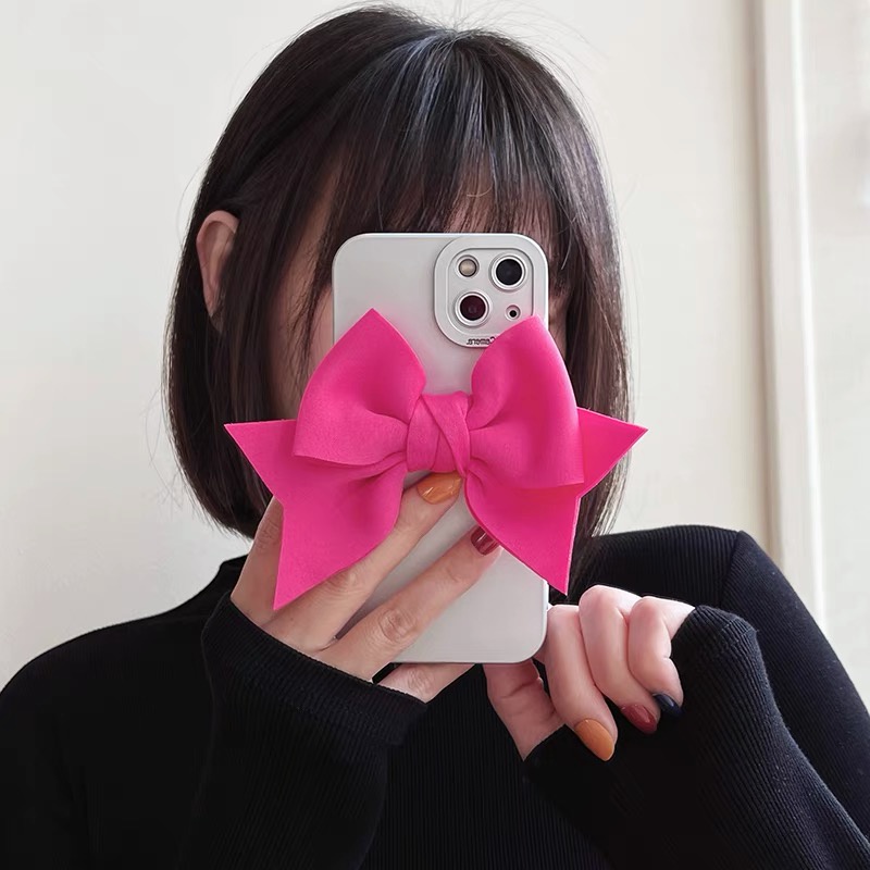 Ốp Điện Thoại tpu Mềm Mạ Điện Hình Nơ Hoa Hồng Cho Iphone 7plus Iphone 13 pro max 12 pro max 11 pro max xsmax xs