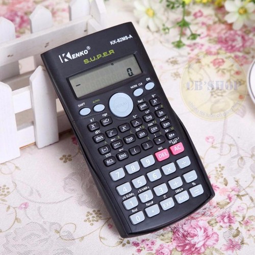 Máy tính cầm tay bỏ túi cho học sinh KENKO 82MS-D nắp trượt tương đương FX 500MS, máy tính tay kế toán, tính tiền giá rẻ