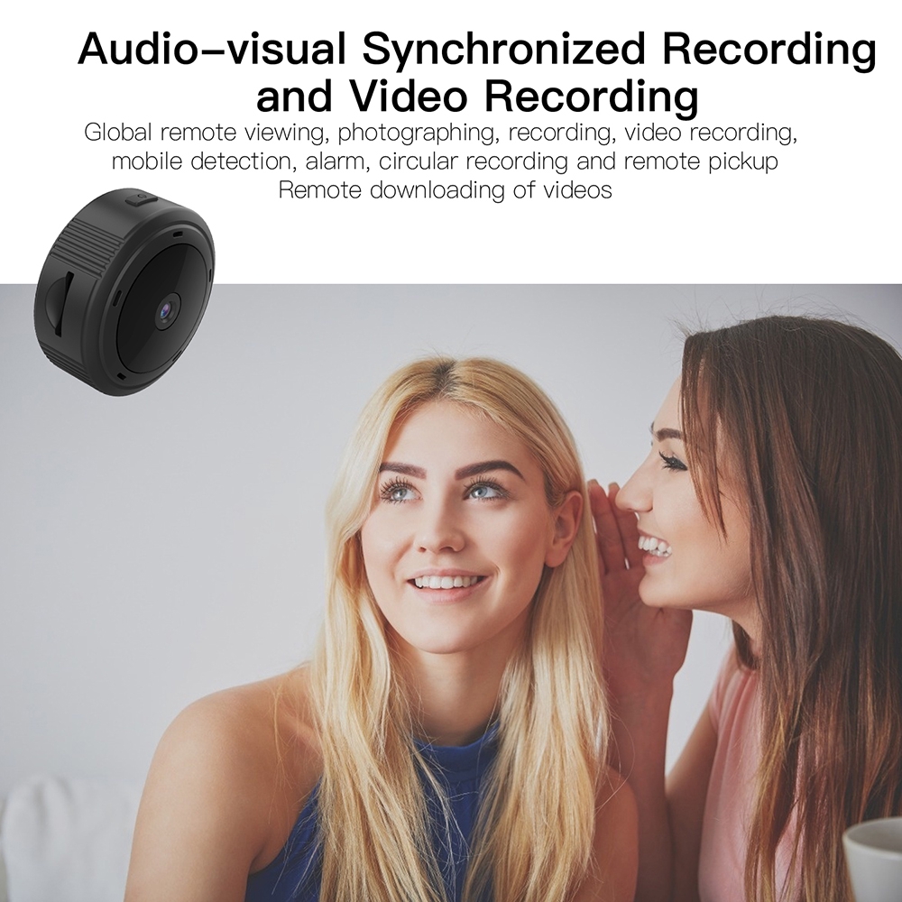 Camera Giám Sát W-10 Mini 1080P HD Kết Nối WiFi Kèm Phụ Kiện | BigBuy360 - bigbuy360.vn