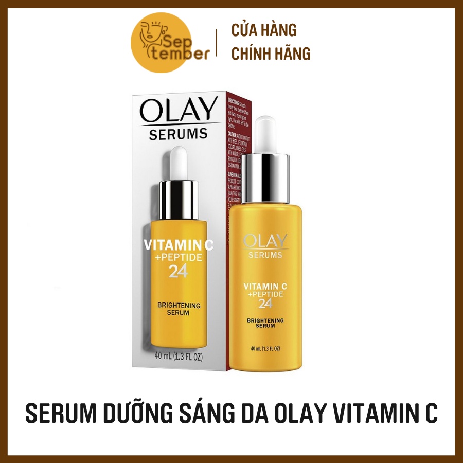 Serum dưỡng sáng, trẻ hóa da Olay Vitamin C + Peptide 24 hàng mỹ - september249.vn