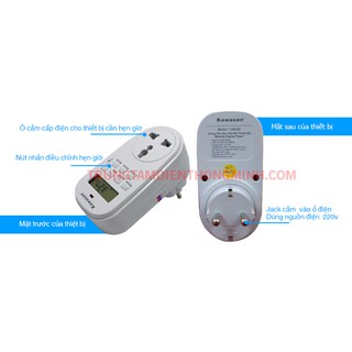 Ổ cắm hẹn giờ Kawasan TGE2C