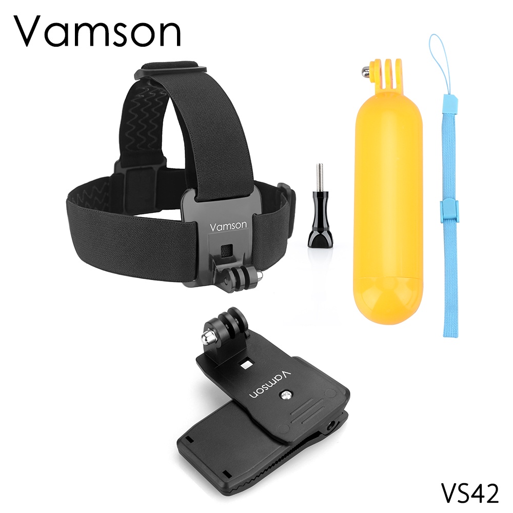 SJCAM Phụ Kiện Dây Đeo Đầu Xoay 360 Độ Cho Máy Ảnh Gopro Hero 5 4 3+ Xiaomi Yi 4K VS42