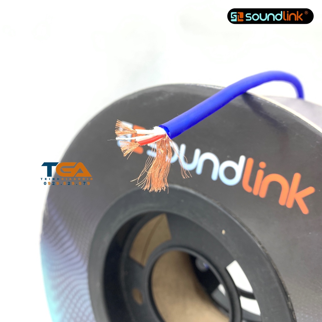Dây tín hiệu Audio, Microphone chính hãng Soundlink. Báo giá 1 Mét